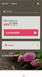 Mobile Screenshot of floristeriaalpajes.com