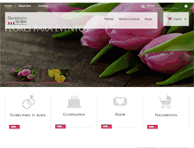 Tablet Screenshot of floristeriaalpajes.com